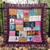 Prima Ballerina Quilt Blanket Aq55  Quilt